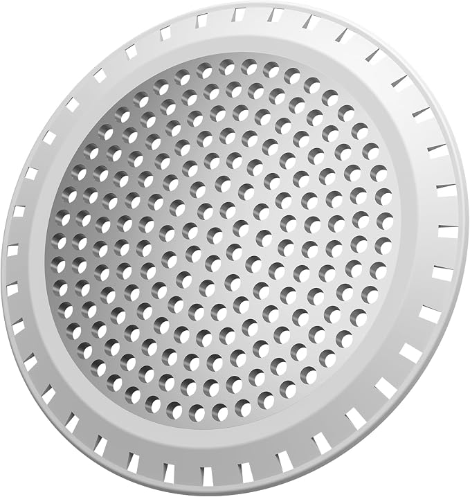 Shower Drain Hair Catcher,Aluvor Shower Drain Cover Bathtub Drain Strainer | Weighted Metal Hair Trap Stopper Sink Protector Filter Bathroom Flat Strainer Stopper