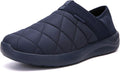 KUBUA Slippers for Men and Womens Indoor House Shoes Plush Slip on Outdoor Garden Loafers
