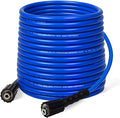 Pressure Washer Hose 50 FT 1/4" ID, Kink Resistant Power Washer Hose with M22 Fittings, Rated up to 3200 PSI