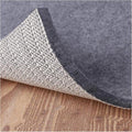 Non Slip Rug Pad Grippers - 3x5, 1/4" Thick, Felt + Rubber Double Layers Area Carpet Mat Tap, Provides Protection and Cushioning for Hardwood or Tile Floors