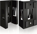 C&T 2 Piece Magnetic Glove Box Holder, Tissue Dispenser, Holds Boxes of Gloves, Towels, Wipes and Tissues,Suitable for Wall mounting, toolboxes, garages, workshops, Offices and Kitchens
