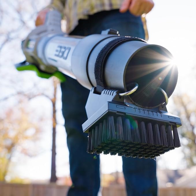 Blower Brush Universal Leaf Blower Attachment – Effortlessly Clear Debris with Durable Bristles, Fits Most Blower Models, Perfect Accessory for Lawn Care, Driveways, Patios, and Gutters