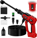 Cordless Portable Washer for Milwaukee 18V Battery, 1000 PSI Portable Handheld Washer with Brushless Motor, 6-in-1 Nozzle, 3 Level Adjustable for Car Yard Fence Wall Clean (Battery Not Included)