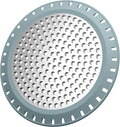 Shower Drain Hair Catcher,Aluvor Shower Drain Cover Bathtub Drain Strainers Weighted Metal Hair Trap Stopper Sink Protector Filter Bathroom Flat Strainer Stopper (Greyishblue) | Weighted Metal Hair Trap Stopper Sink Drain Protector Filter Bathroom Flat...