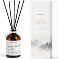 Misty Forest Reed Diffuser, 3.4 Fl Oz | Woody Forest Scent; Last for 12 Weeks for Bedroom, Bathroom, Living Room or Office; Gift-ready.