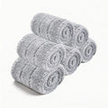 24 Inch Mop Pads 6 Pack Mop Refills Mop Heads Replacement | Absorbent Microfiber Refills Reusable Wet or Dry for All Floor Types Great For Dusting Wash Or Pick Up Pet Hair