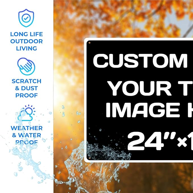 Custom christmas decorations,Aluminum Weatherproof Metal Sign,Optional double-sided ,reflective, Multiple Sizes Custom Personalized Text And picture Here,Traffic Regulation Horizontal Street Signs,hazard sign,garden sign