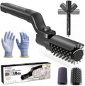 Electric Grill Brush, High Torque Grill Brush with 3-Speed Modes | 20kg Max Torque BBQ Cleaner Safe for Porcelain Cast Iron Stainless Steel, Reinforced Steel Bristles, Type-C Rechargeable