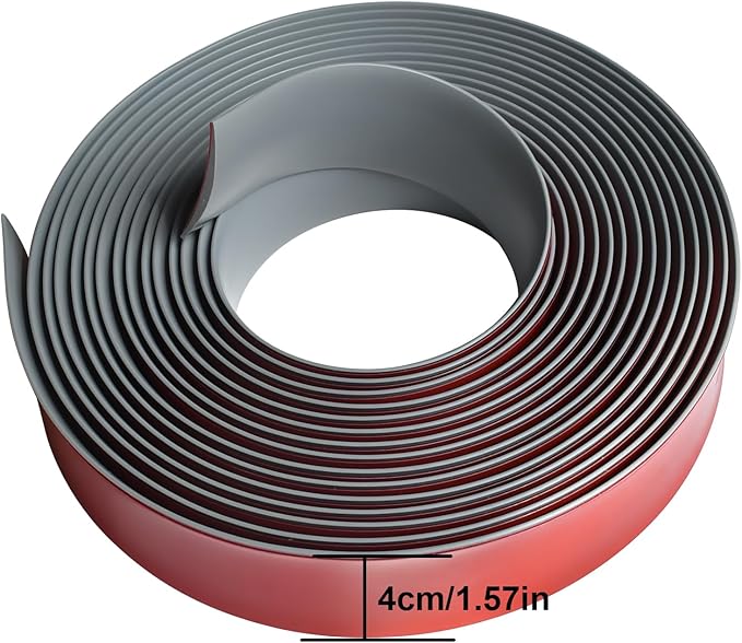Floor/Door Flat Transition Strip & Self-Adhesive Vinyl Edge Trim - Laminate Gap Covering Joining Strip