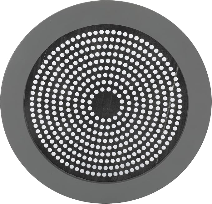 Danco 11085 Shower Drain Strainer, 5-3/4 inch, Matte Black