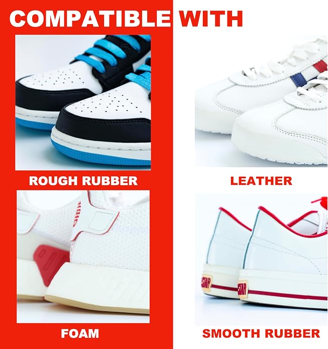 Wilkins Sneaker Whitener for Shoes - Restore Whiteness on Canvas, Leather, Foam and rubber (2.53 fl oz)