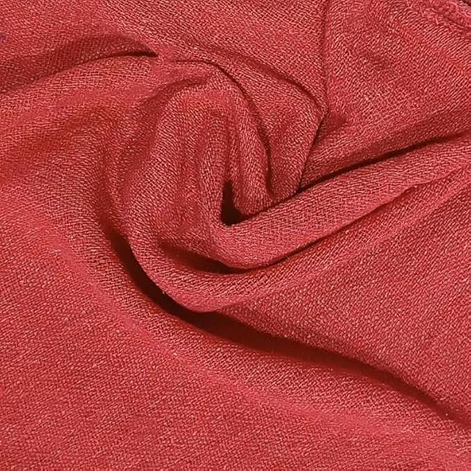 Shop Towels (Red, 50-Pack) - Bulk Cleaning Towel in a Bag, Mechanic Cotton Wipes for Car Maintenance, Auto Mechanics & Garage, Wipe Grease & Oil, Machine Wash & Reusable