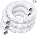 Universal Pool Vacuum Hose 48" Long Fit for Kreepy Krauly, Baracuda G3/G4, Hayward Navigator, Pool Vac Ultra and Most Automatic Pool Vacuum Cleaners, Swimming Pool Cleaner Suction Hose, 3 Pack
