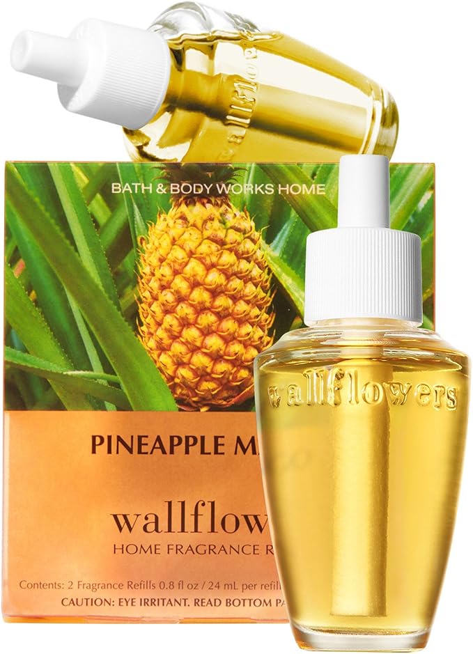 Bath and Body Works New Look! Pineapple Mango Wallflowers 2-Pack Refills