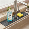 Stone Faucet Mat for Kitchen Sink, Water Absorbing Stone Faucet Splash Guard for Bathroom Counter, Stays Put, Super Absorbent Diatomite Fast Drying, Prevent Moisture for Kitchen Bathroom Counter