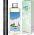 STRN Reed Diffuser Oil Refill, Linen Scented Diffuser with Stick 200ML Home | Summer Long-Lasting Fragrance for Living Room, Bedroom, Office, Home Décor