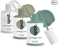 spot. Touch-Up Paint | Matte Finish for Cabinets, Walls, Doors & Furniture | Multi-Tone Green Repair Kit | Quick-Dry, Self-Priming, Low-Odor, Eco-Friendly | No-Sanding or Primer Needed | 3 Pack