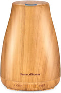 InnoGear Essential Oil Diffuser Ultrasonic Diffusers for Home Scent, Yellow | Cool Mist Humidifier, Aromatherapy, Large Room, Run up to 8hrs, Waterless Auto Off, 7 Lights, Living Room, Quiet Operation