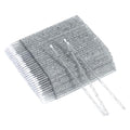 G2PLUS Micro Swabs, 500PCS Disposable Micro Applicator Brushes and Swabs | Black Tips for Lash Extension Prep, Nail Art Cleanup, Makeup Correction, Detailed Beauty Work and Professional Salon Use