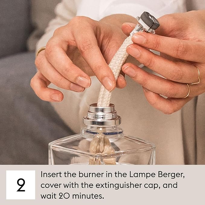 Fresh Linen - Lampe Berger Fragrance Refill for Home Fragrance Oil Diffuser - 33.8 Fluid Ounces - 1 Liter