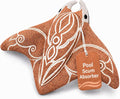 Swimming Pool & Swim Spa Scum Absorber - Copper Oil Absorbing Stingray, Reusable Floating Sponge Removes Oil Lotion Slime from Pool Water Surface, Machine Washable