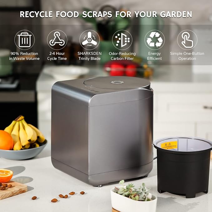 Airthereal Replacement Activated Carbon Filters for Revive R500 and R500-V Electric Kitchen Waste Composter