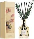 Fig Bloossom Reed Diffuser, 6.76 oz | Real Dried Eucalyptus Leaves, 8 Reeds, Long-Lasting Essential Oil, Home Fragrance, Bedroom or Bathroom Décor
