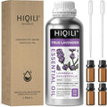 HIQILI Lavender Essential Oil for Aromatherapy, Candle & Soap Making | Large Capacity for Hotels Spas Salons & DIY Studios, Calming Scent, Relaxation & Skin Care - 1000mL / 32 fl oz
