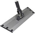 CleanAide Flat Mop Plate Frame for 10" Microfiber Pads, Commercial-Grade Aluminum with 360° Swivel, Hook and Loop Fastening, Lightweight and Durable, Gray, 10" Frame, 10 Inches