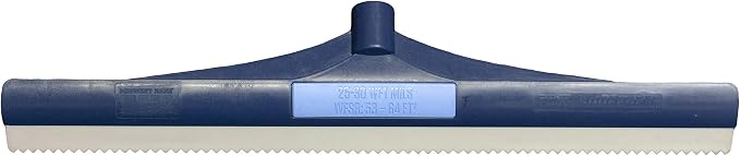 Midwest Rake 18" SpeedSqueegee, 25-30 Mil – Polymer Frame, Color Coded, Epoxy & Urethane Flooring Tool – SKU 47765