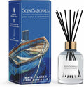 ScentSationals Deep Water & Cedarwood Water-Based Reed Diffuser - 5 FL OZ | Cedar, Marines, & Moss Scented Aromatherapy Reed Diffuser