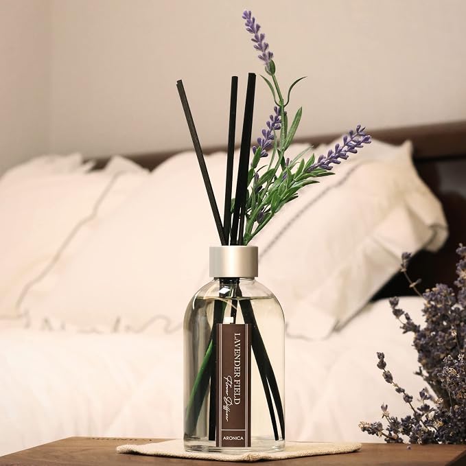Bathroom Relaxation Accessories, Lavender Products Spa Bathroom Ideas, Guest Room Must Haves, Living Room Essentials for Cozy Home, House Items Spare Bedroom, Lavender Diffuser