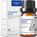 HIQILI 0.33 Fl Oz Cinnamon Essential Oil for Spary, Diffuser, Garden and Kitchen - 100% Pure Natural - Indoor and Outdoor, 10 ML | Brings Mood Lifting Ambience, Gentle Household Barrier, Versatile DIY & Home Freshening -10ml / 0.33 fl oz
