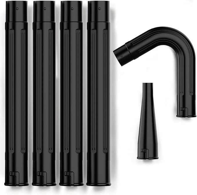 Sealegend 2-1/2 in. Gutter Cleaning Attachment Kit for Wet Dry Vac, 5.6 FT | Upgraded Locking Connection, Shop Vacuum Accessory for Cleaning or Blowing Gutter Debris from Ground Level