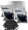 4Pcs Filter Refills for Lomi Smart Composter Top & Back Filter Slots | Replacement Activated Charcoal Filters Compatible with Electric Countertop Compost Bins, 12-month Supplement