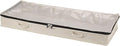 Household Essentials Cedarline Under Bed Storage Bag with Heavy‑Duty Cotton Canvas and Durable 3‑Sided Zipper, Natural Finish