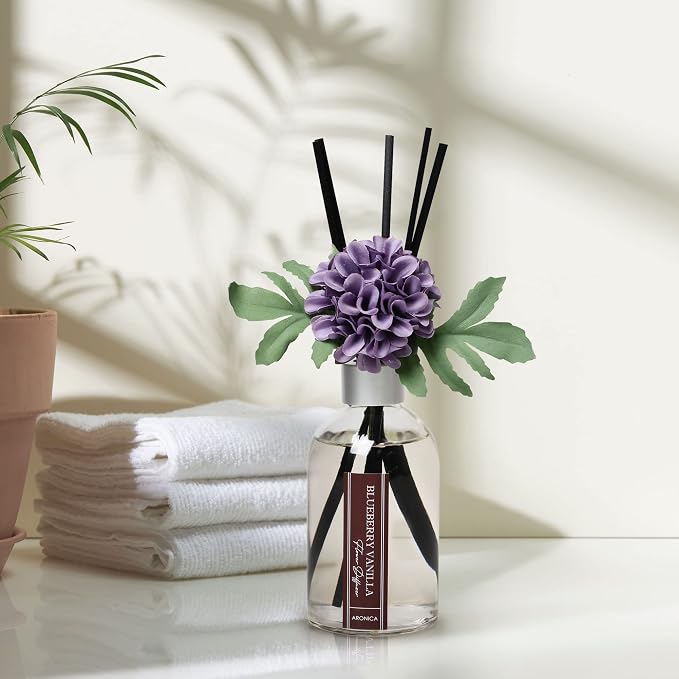 Blueberry Air Freshener - Bathroom Decor, Royal Purple Bathroom Accessories Set, Blueberry Gifts, Vanity Decor