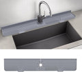 33inch Kitchen Sink Splash Guard Mat,Silicone Material Protects Faucet Handle from Dripping Water,Faucet Mat Splash Catcher,Multipurpose for Kitchen Sink, Sink Sponge Holder