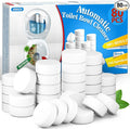 USKICH Toilet Bowl Cleaner - 80 PACK, Household Automatic Toilet Bowl Cleaners with Bleach, Bathroom Toilet Tank Cleaners Tablets with Sustained-Release Technology for Against Tough Stains