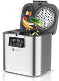 MAGNAVOX Home Culinary Chef Series, 1GALLON Smart Electric Food Waste Composter, Stainless Steel