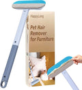 Pet Hair Remover for Furniture-17.3" Reusable Lint Brush for Dog & Cat Hair | Multifunctional fur removal tool, gentle on couches, carpets, car seats, clothes & bedding