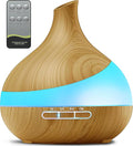 Essential Oil Diffuser for Women: 500ml with 14 Color LED | Aromatherapy Diffuser with 2 Mist Levels - Ideal for Bedroom, Office & Travel - Auto Shut-Off for Safe Sleep