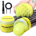 ColorCoral 2Pack Keyboard Cleaning Gel Kit Universal Dust Cleaner,Yellow | Car cleaning putty for PC Keyboard Car Detailing Slime Cleaning Laptop Dusting Home Office Electronic Computer Cleaning Slime