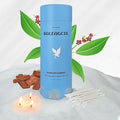 Sandalwood Scented White Pearled Candle 18oz Luxury Sand Candle Granulated Wax - 30 Cotton Wicks – Wax for Candle Making Decorative Candles Smooth and Clean Burning Lasts up to 120 Hours
