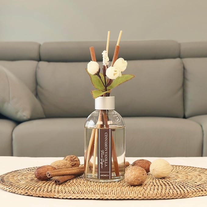 Lemon Scented Air Freshener, Reed Diffuser Scent for Apartment, Lemon Infussd Room Freshener, Citrus House Scent, New Apartment Essentials, House Warming Gifts New Home