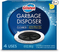 Glisten Disposer Care Foaming Cleaner, Lemon Scent, 4 Use (Pack of 2)