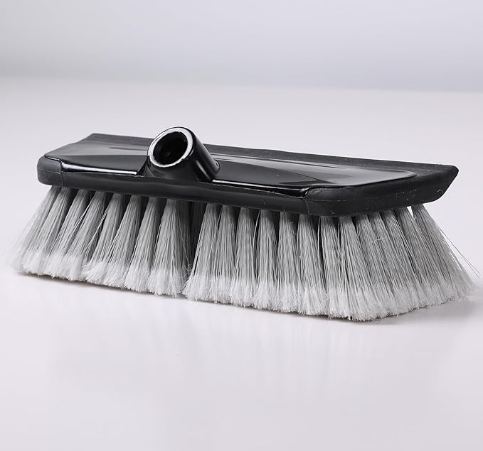 52" Dip Car Wash Brush with Long Handle for Washing Cleaning House Siding, Solar Panel, Auto Cars, SUV, Trucks, RV, Floors and More