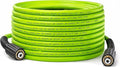 Hourleey Pressure Washer Hose 30 FT, 3600 PSI Flexible Kink Resistant Power Washer Hose Replacement, Pressure Hose Extension with 1/4" Quick Connect, Green