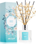Reed Diffuser Set,3.38 fl oz (100 ml) - Watery Freesia Oil Diffusers with 8 Reed Sticks, Home Fragrance Reed Diffuser for Bathroom Shelf Decor