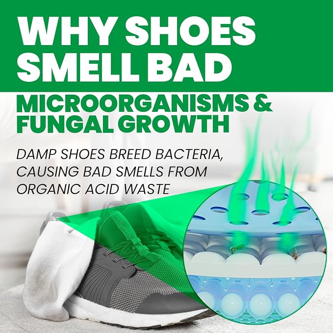Uncle Todd's Shoe Deodorizer Spray 8oz - Proven & Powerful Enzyme Formula Spray for Shoe Odor Elimination in All Footwear (Mountain Fresh)